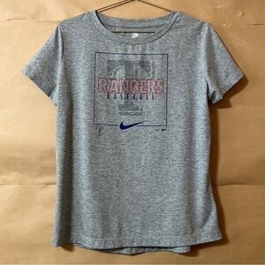 Nike | Texas Rangers Tee MLB World Series Champs Crewneck Graphic T-Shirt Size S
